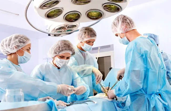 Plastic surgery team in Turkey