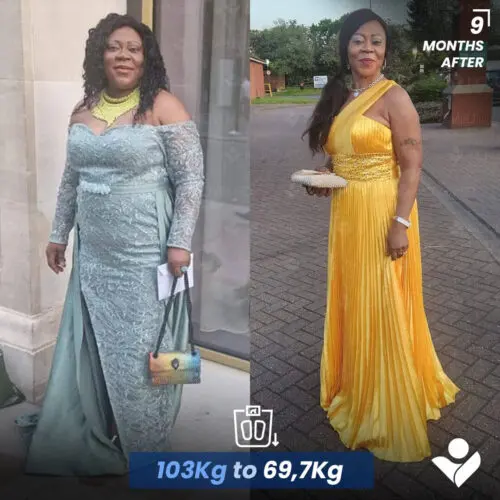 Before and after — Novemedical patient 3